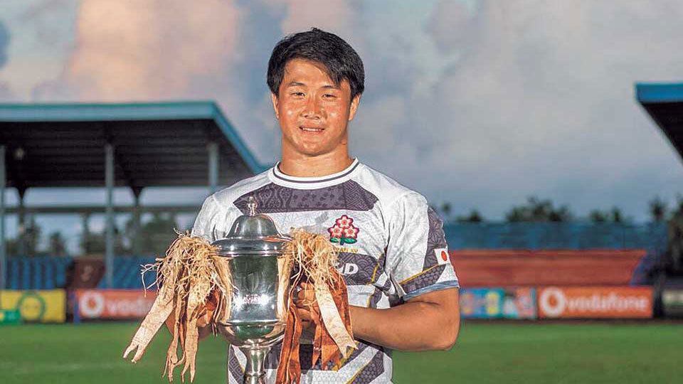 JAPAN XV(フィフティーン) 主将として活躍 - 天理大学ラグビー部 太安